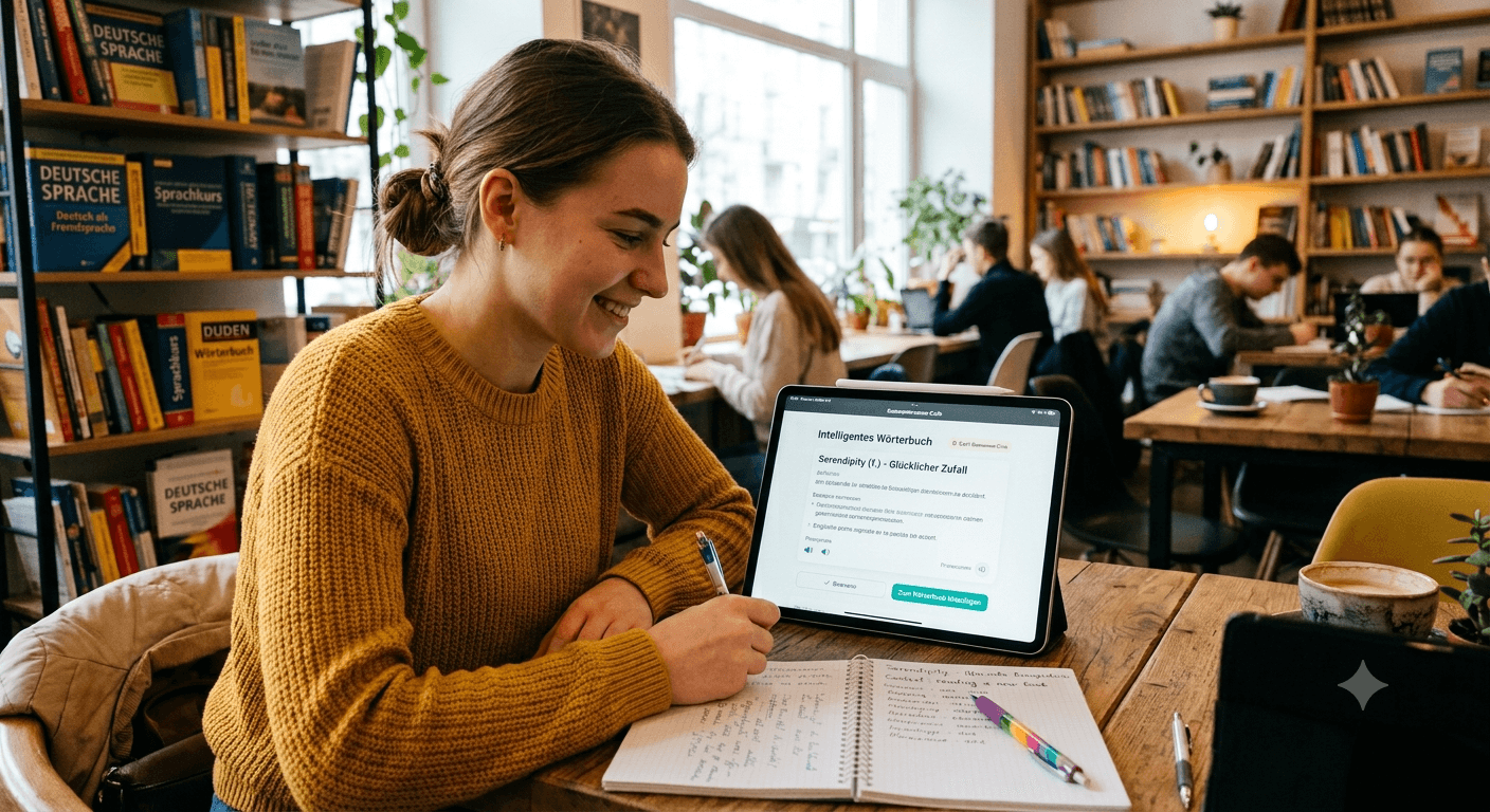 Deutsch Vokabeln lernen für B1: Methoden, Spaced Repetition und der beste Wortschatz-Trainer